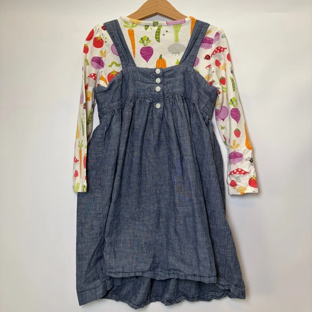 Gymboree Girls 7 Embroidered Vegetable Skirtall Set‎ - Little Sprout Garden